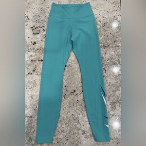 Nike Dri-FIT High-Waisted Leggings – Teal (XS)
